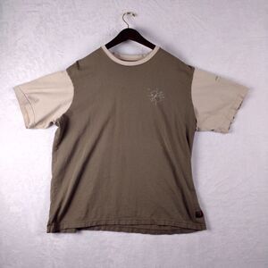 Vintage Rare Mountain Dew Crew Neck Sleeve Pocket Graphic Tee Size XL